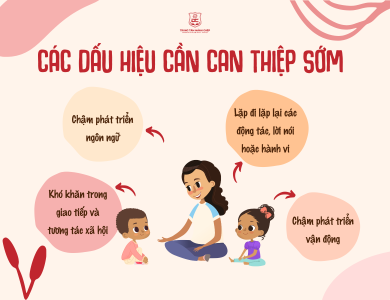 Can thiệp sớm là gì? Trung tâm can thiệp sớm Thủ Đức